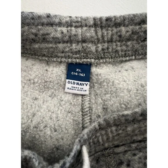 Boys Old Navy Gray Charcoal Shorts Size XL 14-16 Drawstring Shorts Soft Pockets - Picture 3 of 3